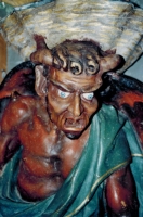 Le diable de l'église Marie-Madeleine.