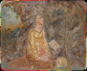 Marie-Madeleine dans l'église de Rennes-le-Château