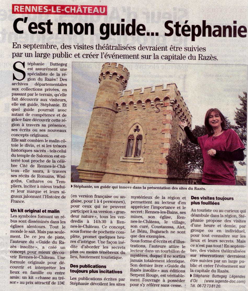 Article Rennes-le-Château Indépendant