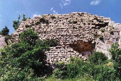 Le château du Bézu ruines