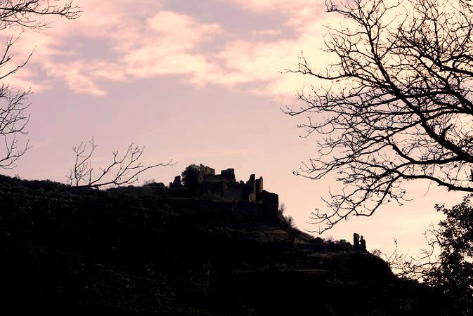 Le château de Coustaussa