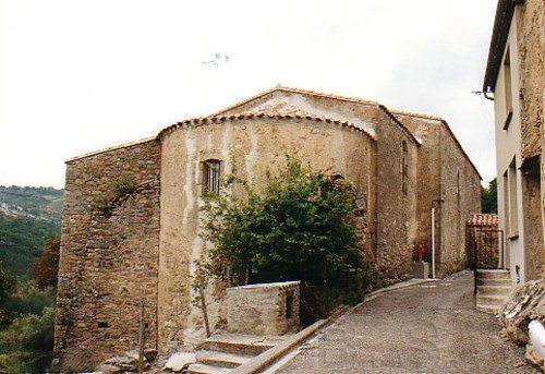 L'église de l'abbé Gélis à Coustaussa